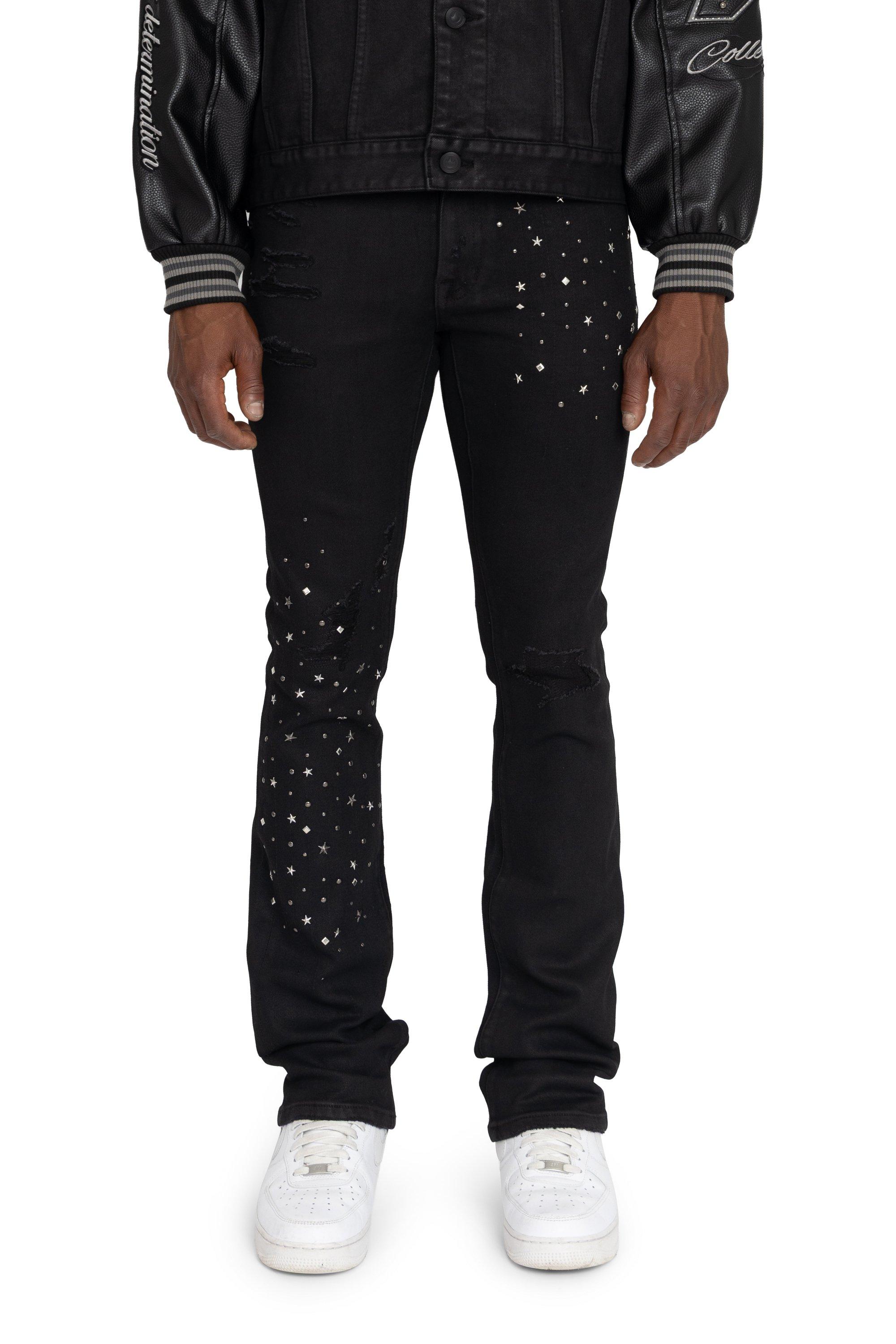 FA26 STK 36 STUD GLOW BLACK - BLACK